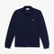 Men's Long-sleeve L.12.12 Polo Shirt Navy Blue